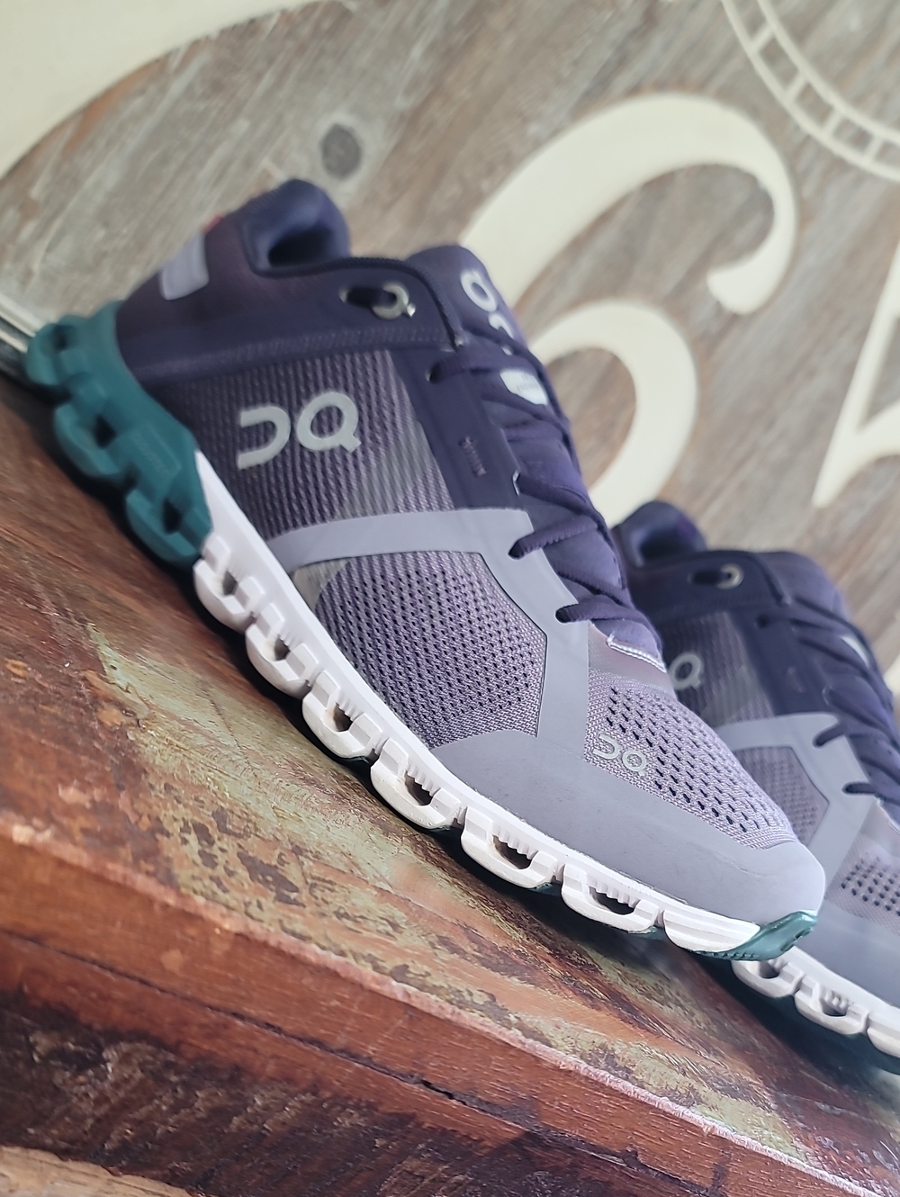 On Running Cloudflow "Violet/Tide" Wmns 9.5, Good Condition Fast Shipping - Picture 6 of 16